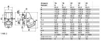 Wandsteckdose 32A 4p >50V 1120