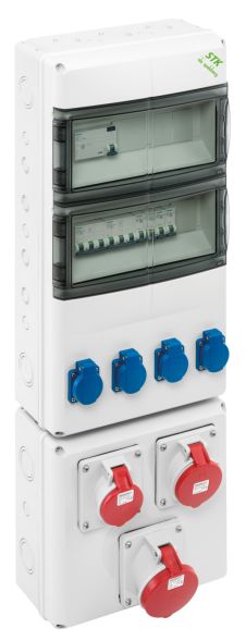 Steckdosenkombination, gra STK 2834-K163263