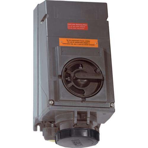 Wandsteckdose 63 A schwarz 8579/31-507