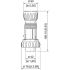 Stecker 12 A grün 3h 8573/12-203 #243199
