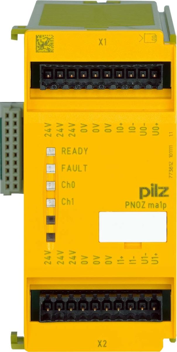 Eingangsmodul PNOZma1p2AnalogInput Eingangsmodul PNOZma1p2AnalogInput