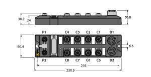 Multiprotokoll-I/O-Modul TBEN-L1-16DOP-01