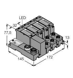 Set f. einf. I/O-Kommunik. TI-BL67-DN-S-6 Set f. einf. I/O-Kommunik. TI-BL67-DN-S-6