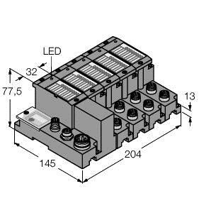 Set f. einf. I/O-Kommunik. TI-BL67-EN-S-8 Set f. einf. I/O-Kommunik. TI-BL67-EN-S-8