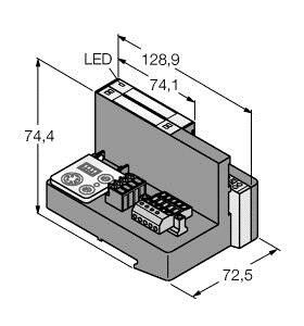 Set f. einf. I/O-Kommunik. TI-BL20-DN-S-2 Set f. einf. I/O-Kommunik. TI-BL20-DN-S-2