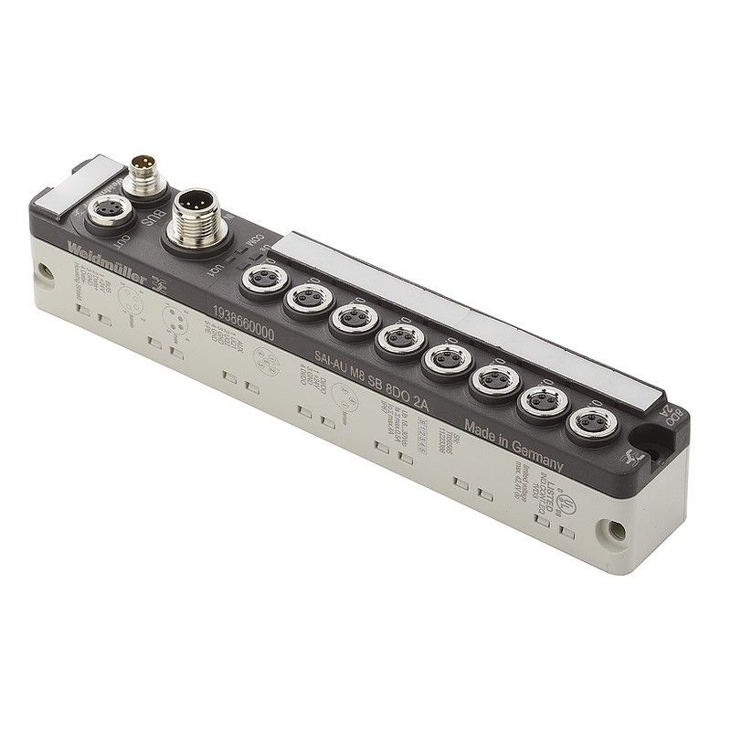 Sensor Aktor Verteiler SAI-AU M8 SB 8DO 2A Sensor Aktor Verteiler SAI-AU M8 SB 8DO 2A
