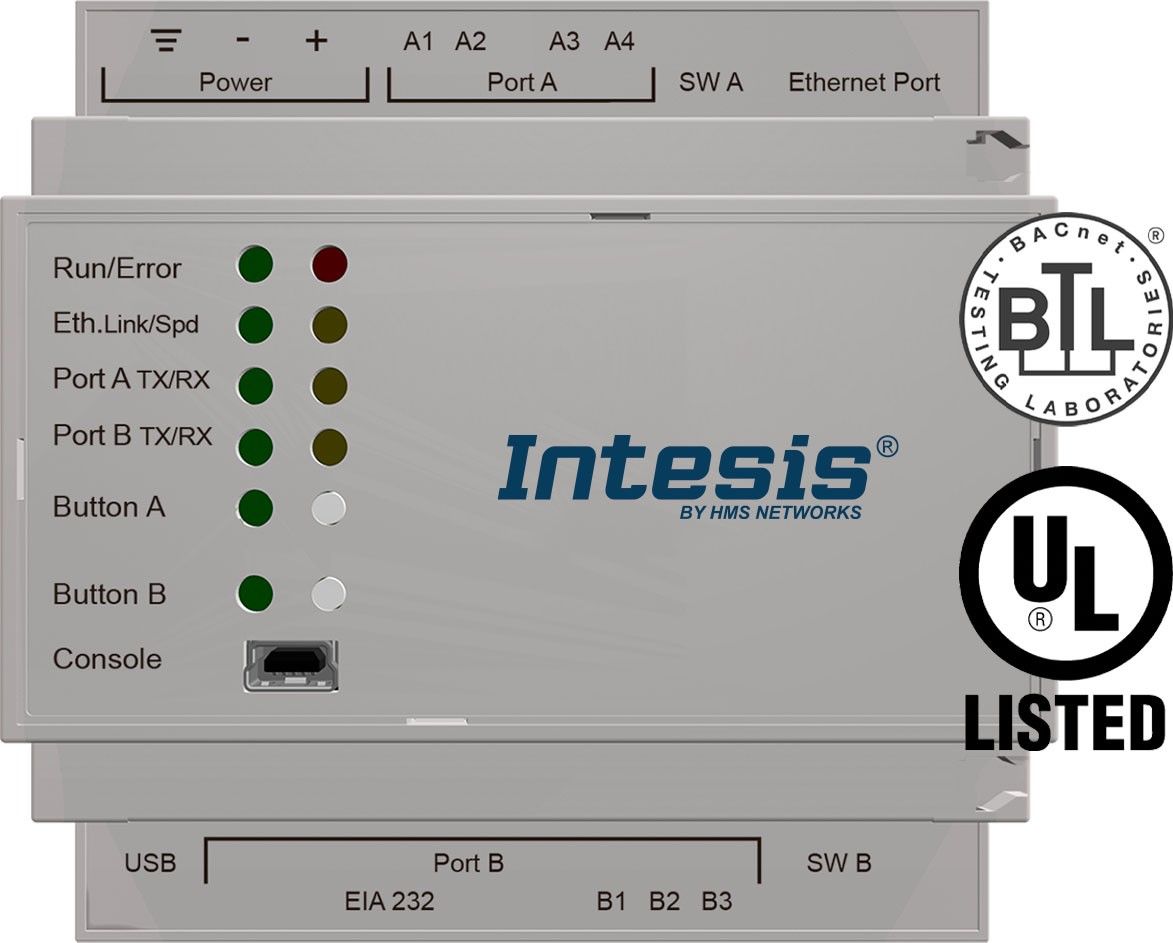 Intesis LonWorks INBACLON2500000 Intesis LonWorks INBACLON2500000