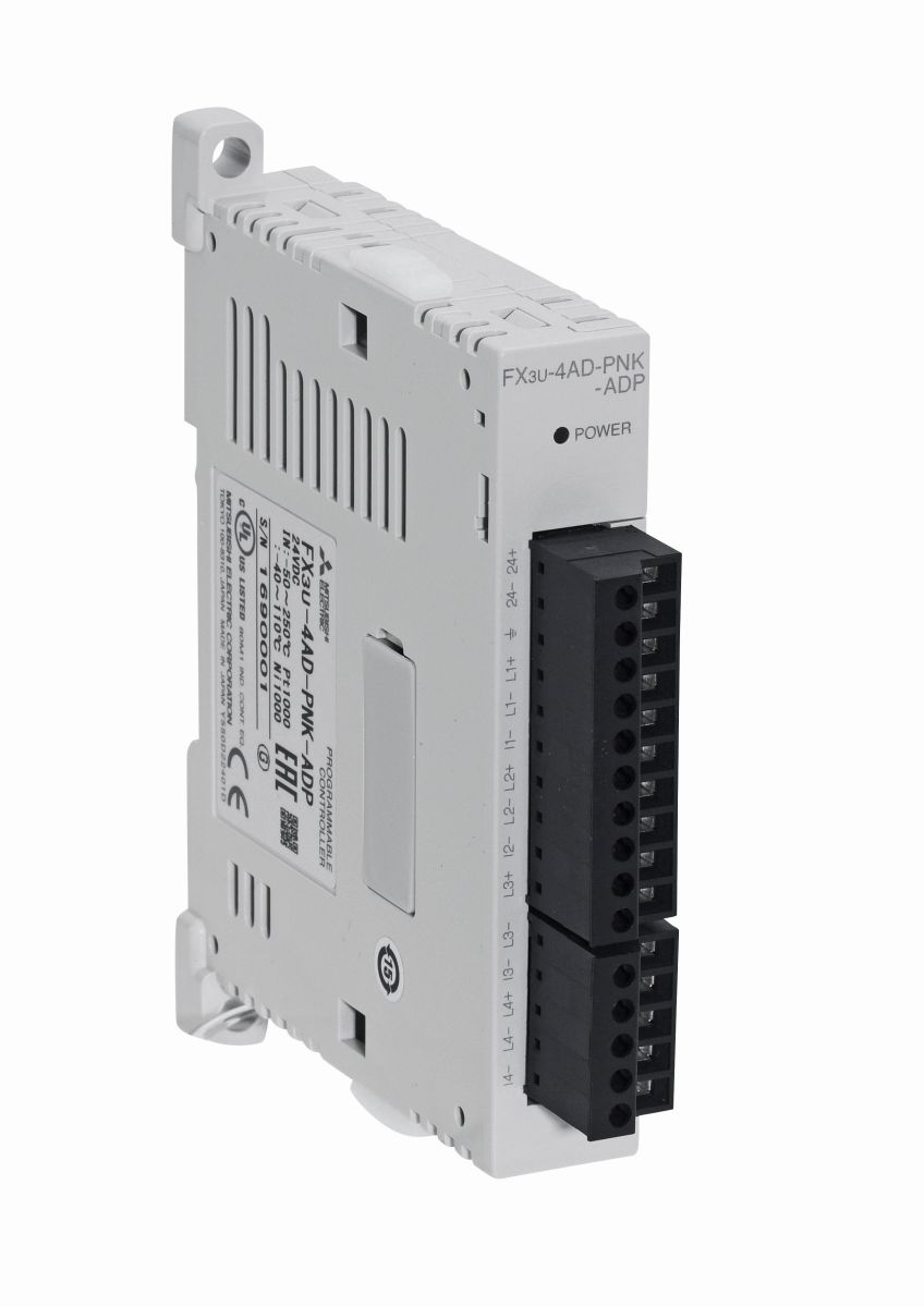 Analogeingangsmodul FX3U-4AD-PNK-ADP