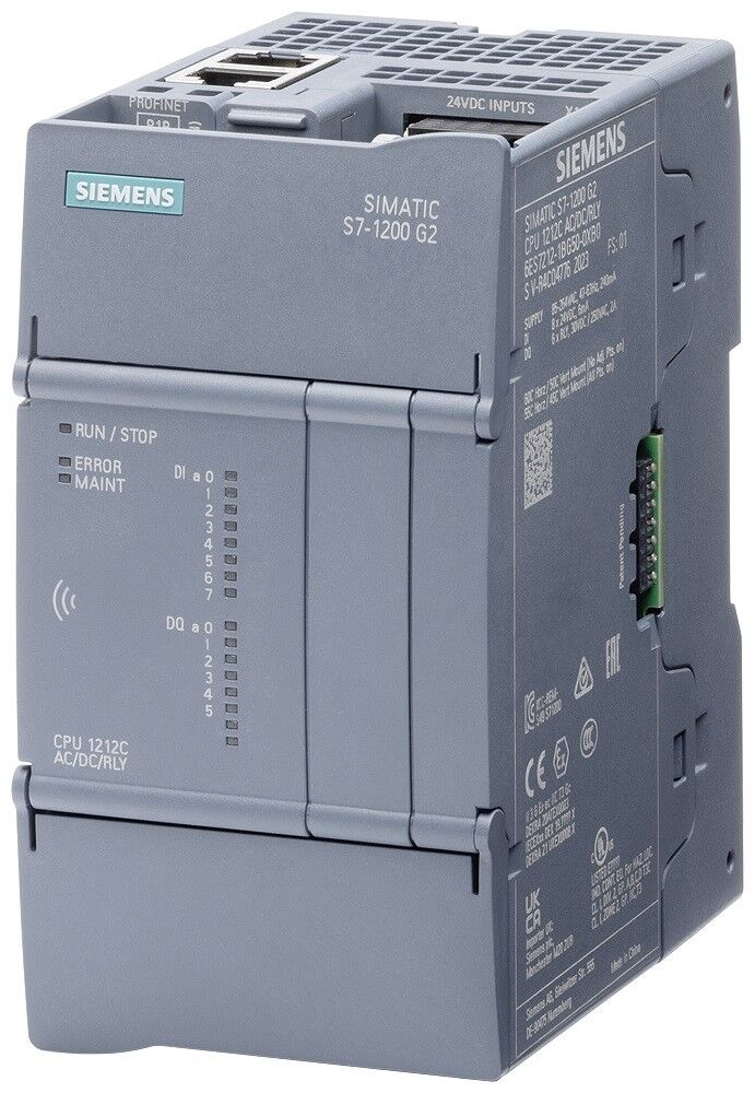 CPU 1212C, DC/DC/RLY, 6ES7212-1HG50-0XB0