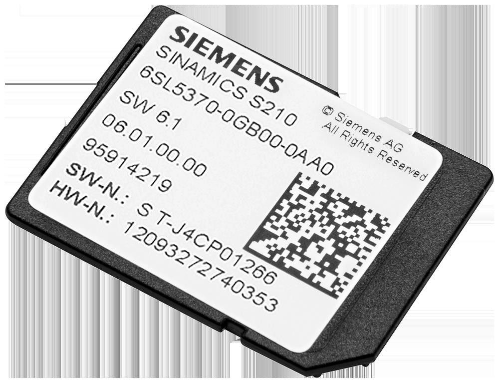 SINAMICS S210 SD-Card 6SL5370-0GB00-0AA0 SINAMICS S210 SD-Card 6SL5370-0GB00-0AA0