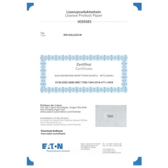 Visualisierungssoftware SW-GALILEO Visualisierungssoftware SW-GALILEO