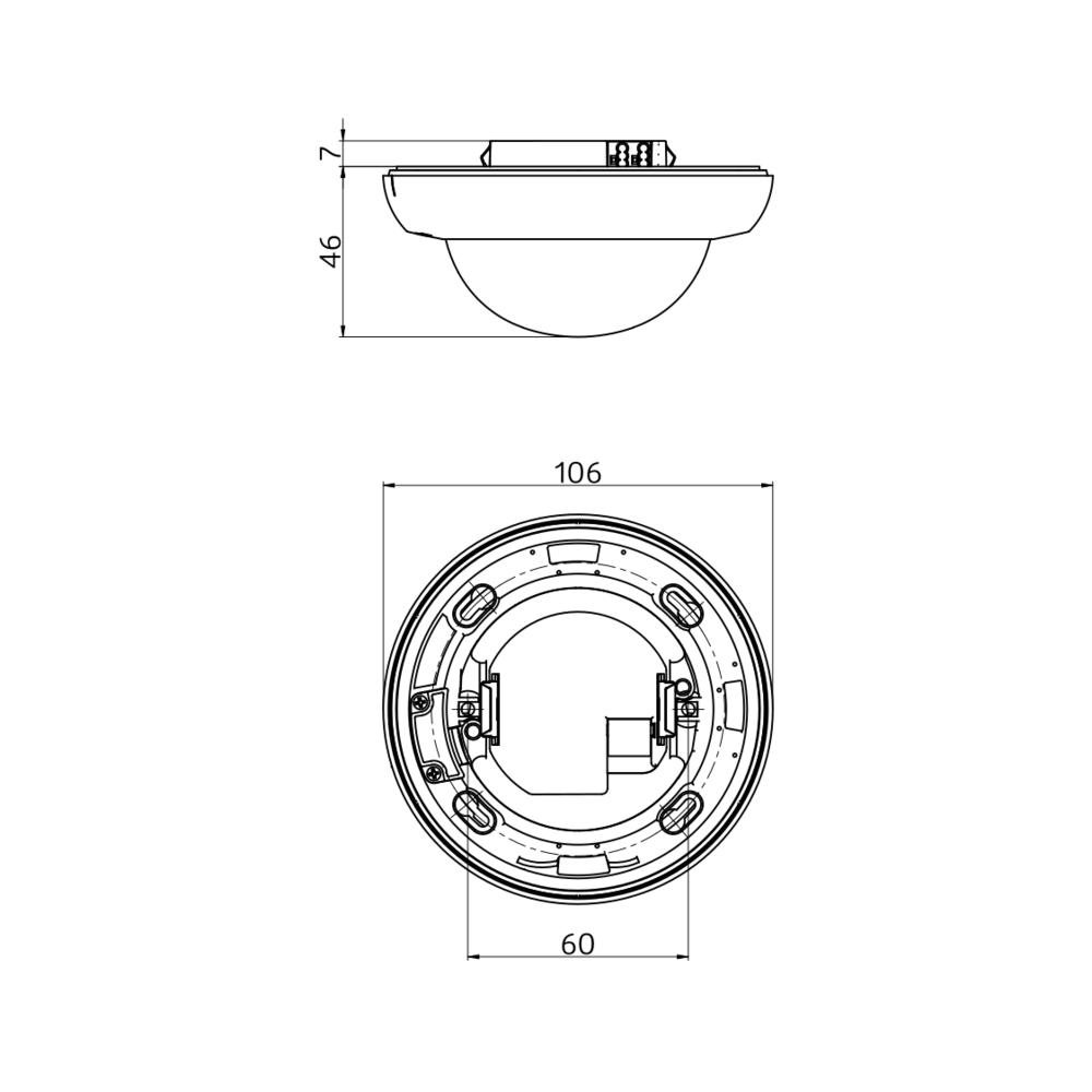 Präsenzmelder PD4N-KNX-ST-UP