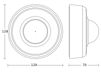 Bewegungs-u.Präsenzmelder PDIR436024DALI-2IDAP