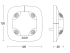 Präsenzmelder US 360 UP WS KNX