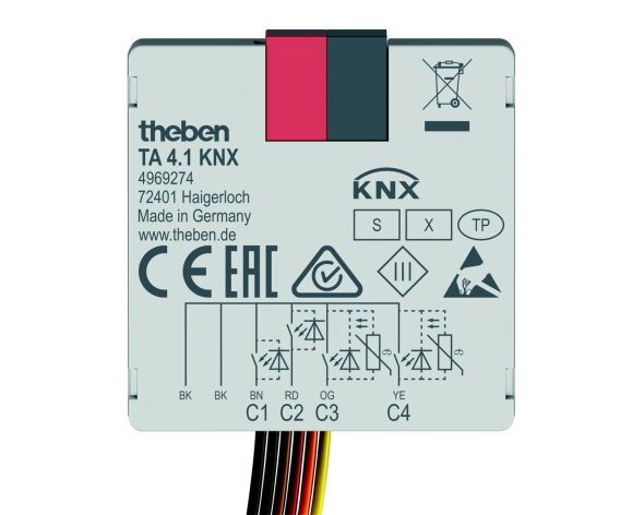 KNX-Tasterschnittstelle TA 4.1 KNX