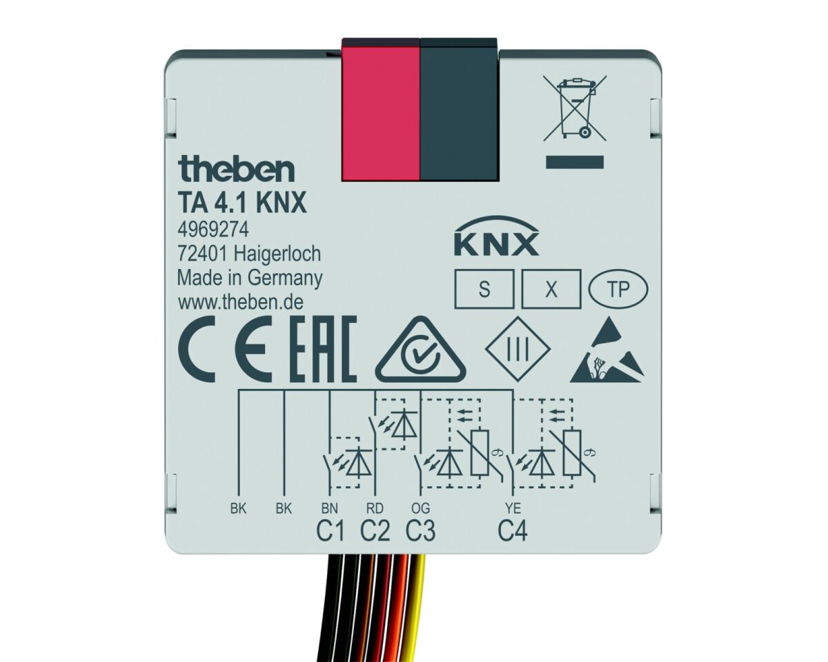 KNX-Tasterschnittstelle TA 4.1 KNX
