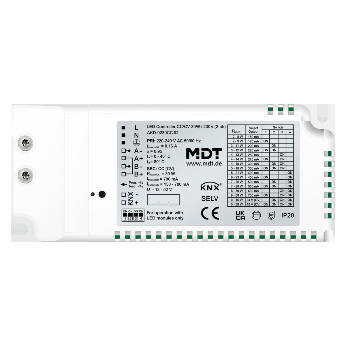 KNX LED Controller AKD-0230CC.02 KNX LED Controller AKD-0230CC.02