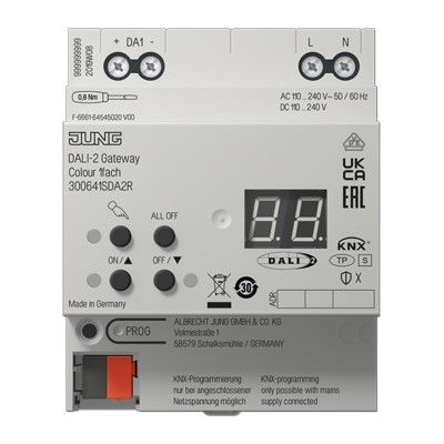 KNX DALI-2 Gateway Colour 30064 1S DA2 R KNX DALI-2 Gateway Colour 30064 1S DA2 R