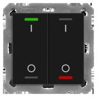 KNX Taster Light 55 2-fach BE-TAL550206.B1