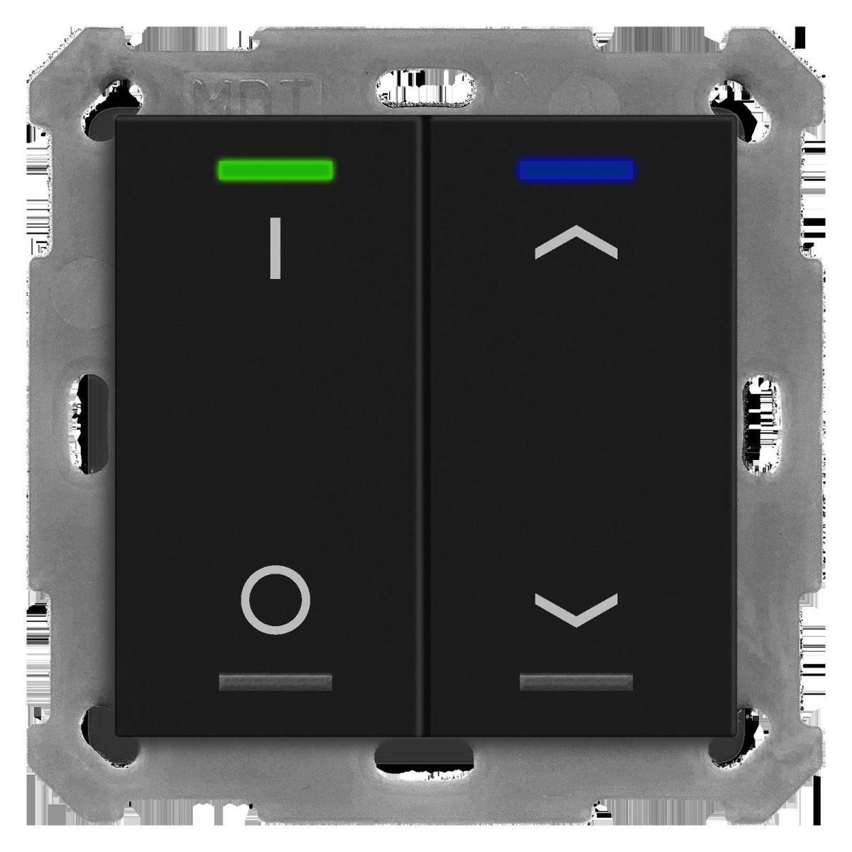 KNX Taster Light 55 2-fach BE-TAL550206.D1 KNX Taster Light 55 2-fach BE-TAL550206.D1