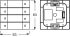 Bedienelement 4-fach 6127/01-884-500