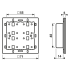 KNX Tastsensor-Modul 1fach 42911 ST