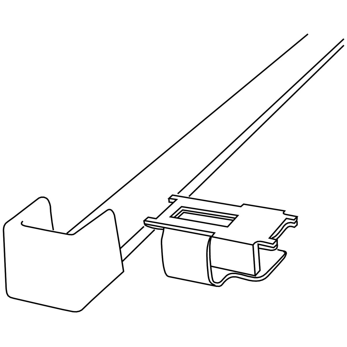 FED Halter Kabelbinder 5440800