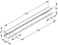 Adapterschiene TS 35T80
