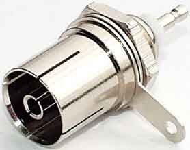 Koax-Einbaukupplung KW8Lose