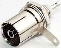 Koax-Einbaukupplung KW8Lose