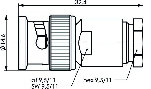 BNC-Kabelstecker 100023502
