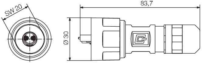 LWL LC Set Multimode IE-PS-V01M-2LC-MM