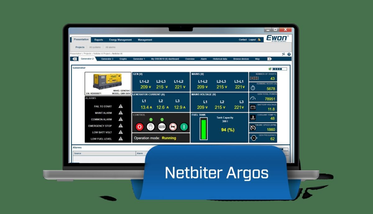 Netbiter Argos add-on - NB4610 Netbiter Argos add-on - NB4610