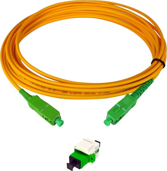 SC/APC Buchse Keys+Patchk OKM-S25