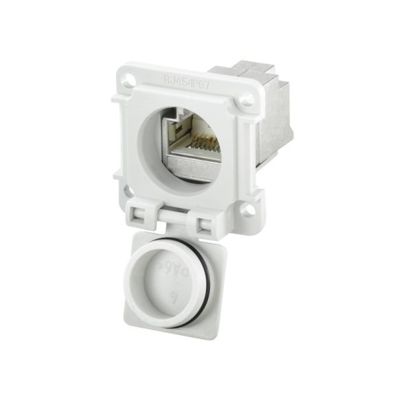 Einbauflansch IE-XM-RJ45/IDC-IP67 Einbauflansch IE-XM-RJ45/IDC-IP67