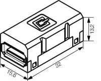 USB-Kupplung IE-BI-USB-A
