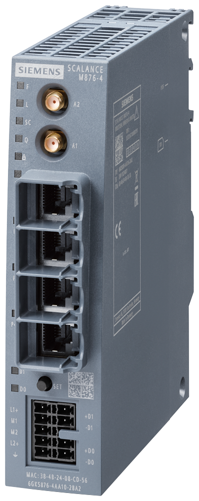 SCALANCE M876-4, 4G-Router 6GK5876-4AA10-2BA2