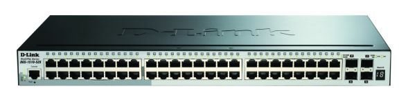 52-Port Smart Managed PoE DGS-1510-52XMP/E