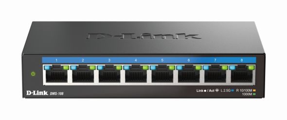 8-Port Switch DMS-108/E 8-Port Switch DMS-108/E