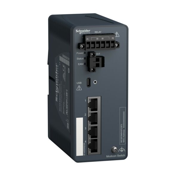 Modicon Managed Switch MCSESM043F23F0 Modicon Managed Switch MCSESM043F23F0