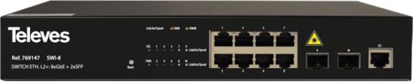 Ethernet Switch L2+ SWI8 Ethernet Switch L2+ SWI8