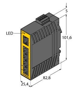 Unmanaged Switch SE20-84X-RJ522