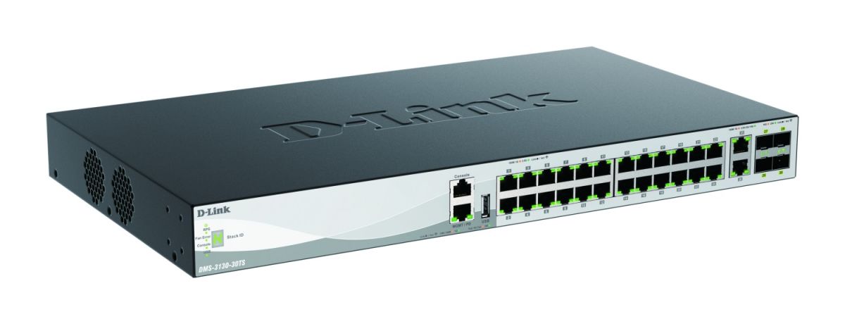 30-Port Layer DMS-3130-30PS/E