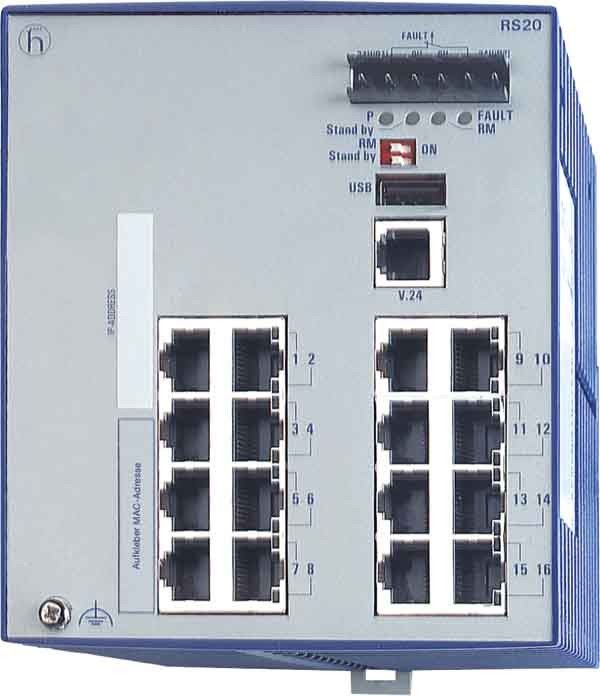 Ind.Ethernet Switch RS20-1600T1T1SDAE Ind.Ethernet Switch RS20-1600T1T1SDAE