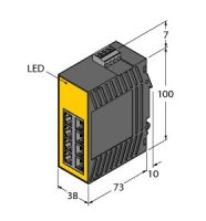 Unmanaged Switch SE20-84XT-RJ822