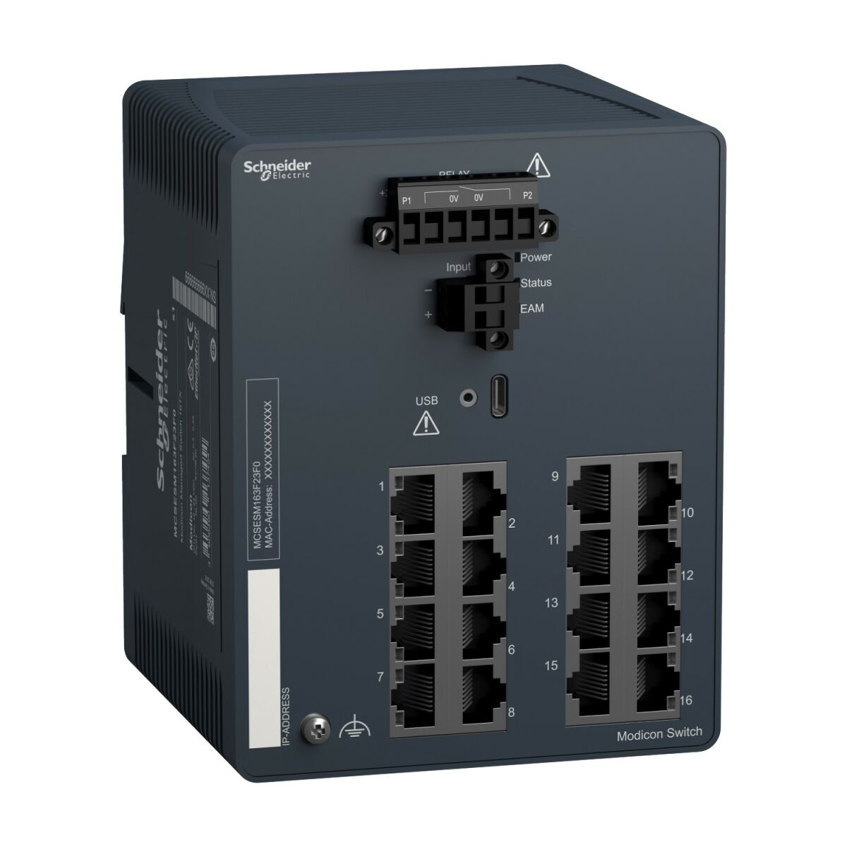 Modicon Managed Switch MCSESM163F23F0 Modicon Managed Switch MCSESM163F23F0