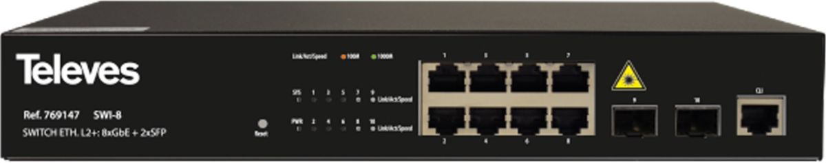 Ethernet Switch L2+ SWI8 Ethernet Switch L2+ SWI8