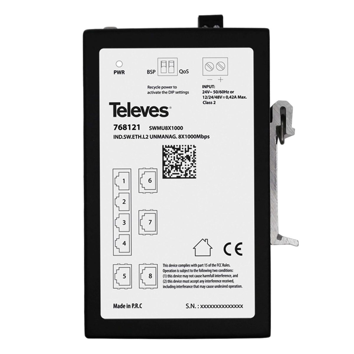 Industrial Ethernet-Switch SWMU8X1000