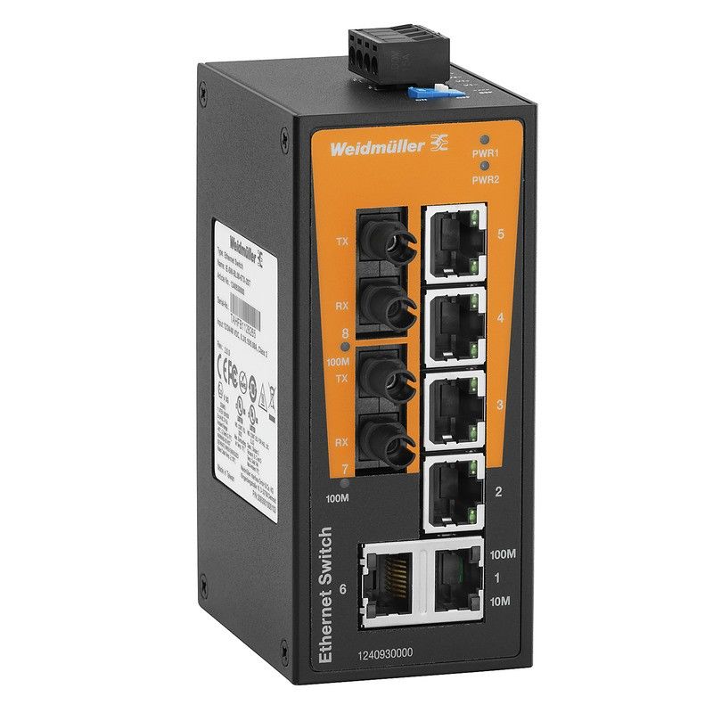 Netzwerk-Switch IE-SW-BL08-6TX-2ST Netzwerk-Switch IE-SW-BL08-6TX-2ST