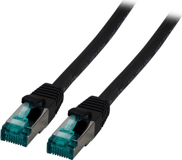 Patchkabel Cat.6A S/FTP EC6000A 1m sw